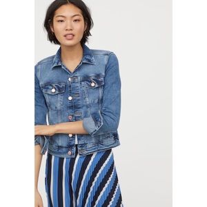 H & M Blue Denim Jacket